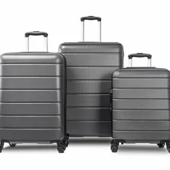SSLine 3 Piece ABS Luggage Sets With Spinner Wheels,Expandable Suitcase Luggage Lightweight With TSA Lock,Hard Shell Spinner Carry On Suitcase (20 24 28 Inch) (Type-3, Gray) 13 SSLine 3 Piece ABS Luggage Sets With Spinner Wheels,Expandable Suitcase Luggage Lightweight With TSA Lock,Hard Shell Spinner Carry On Suitcase (20 24 28 Inch) (Type-3, Gray) -TRAVELPRO Sales 41Lp5NKsLUL