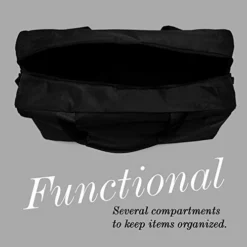 Lipault - City Plume Duffel Bag - Top Handle Shoulder Overnight Travel Weekender Luggage For Women - Black -TRAVELPRO Sales 41M Nkn2VlL