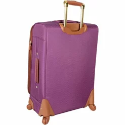 Steve Madden Designer Luggage Collection - Expandable 24 Inch Softside Bag - Durable Mid-sized Lightweight Checked Suitcase With 4-Rolling Spinner Wheels (Global Purple) 12 Steve Madden Designer Luggage Collection - Expandable 24 Inch Softside Bag - Durable Mid-sized Lightweight Checked Suitcase With 4-Rolling Spinner Wheels (Global Purple) -TRAVELPRO Sales 41MooutReUL