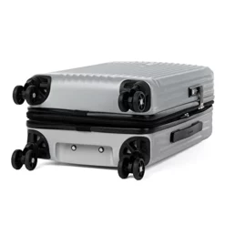 Travelpro Maxlite Air Hardside Expandable Luggage, 8 Spinner Wheels, Lightweight Hard Shell Polycarbonate, Metallic Silver, Carry-On 21-Inch -TRAVELPRO Sales 41MtXWwzm8L