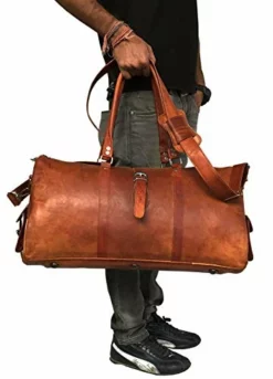 Leather Travel Duffle Bag Gym Overnight Weekend Luggage Carry On Airplane Underseat Bag 8 Leather Travel Duffle Bag Gym Overnight Weekend Luggage Carry On Airplane Underseat Bag -TRAVELPRO Sales 41N1vdAvXuL