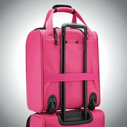 American Tourister 4 Kix Expandable Softside Luggage, Pink, Underseater -TRAVELPRO Sales 41NJpWLE44L