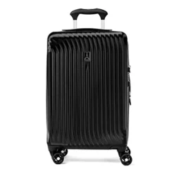Travelpro Maxlite Air Hardside Expandable Luggage, 8 Spinner Wheels, Lightweight Hard Shell Polycarbonate, Black, Carry-On 21-Inch