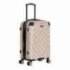 Kenneth Cole Reaction Diamond Tower Luggage Collection Lightweight Hardside Expandable 8-Wheel Spinner Travel Suitcase, Rose Champagne, 20-Inch Carry On