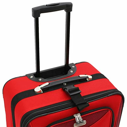 Travelers Club Skyview II Softside Luggage Set, Red, 6-Piece 10 Travelers Club Skyview II Softside Luggage Set, Red, 6-Piece - Image 10