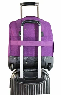New BoardingBlue Allegiant Air Rolling Free Personal Item Under Seat (Purple) -TRAVELPRO Sales 41OBYVdKVBL