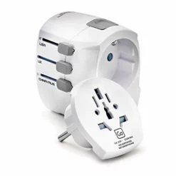 Briggs & Riley Worldwide Adaptor + USB, White