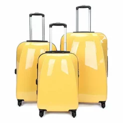 Luggage Set Travel Rolling Suitcase, Hardshell Luggage 3 Piece Set 20in 24in 28in Spinner Suitcase Lightweight Nested Sets Carry-on Uprights Suitcase 360° Silent Spinner Multidirectional Wheels For Me