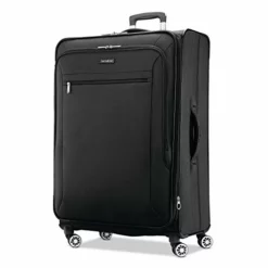 Samsonite Ascella X Softside Expandable Luggage With Spinner Wheels, Black, Checked-Large 29-Inch