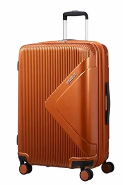 American Tourister Modern Dream Spinner 68.5cm Expandable, 70/81L - 3.7 KG Hand Luggage, 68 Cm, 70 Liters, Orange (Copper Orange)