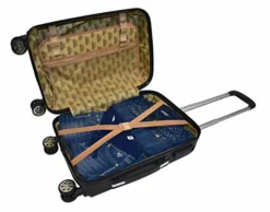 Karriage-Mate Hardside Lightweight Luggage With Spinner Wheels, Combination Lock., Black -TRAVELPRO Sales 41OvrXbY12L