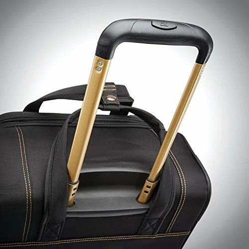 American Tourister Belle Voyage Softside Luggage With Spinner Wheels, Black, 21" 6 American Tourister Belle Voyage Softside Luggage With Spinner Wheels, Black, 21" - Image 6