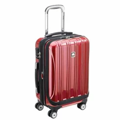 DELSEY Paris Helium Aero Hardside Expandable Luggage With Spinner Wheels, Brick Red, Carry-On 19 Inch -TRAVELPRO Sales 41P9KaFTl6L