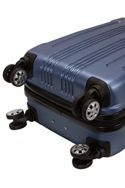 Rockland London Hardside Spinner Wheel Luggage, Blue, Carry-On 20-Inch -TRAVELPRO Sales 41PCZF xSTL