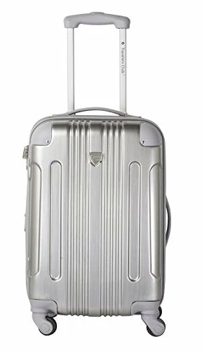 Travelers Club Polaris Hardside Metallic Spinner Luggage, Silver, Carry-On 20-Inch 2 Travelers Club Polaris Hardside Metallic Spinner Luggage, Silver, Carry-On 20-Inch - Image 2