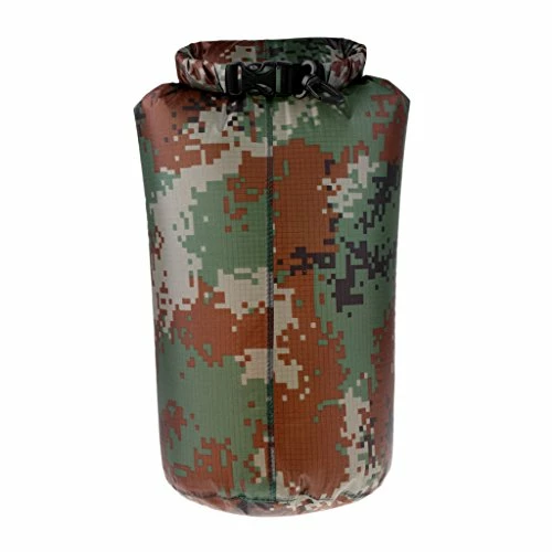 Dovewill 5L 10L 20L Outdoor Rafting Stuff Sack Dry Bag Pouch Roll Top Waterproof Duffel Dry Gear Bag For Kayaking Canoeing Camping - Digital Camo, 20L 1 Dovewill 5L 10L 20L Outdoor Rafting Stuff Sack Dry Bag Pouch Roll Top Waterproof Duffel Dry Gear Bag For Kayaking Canoeing Camping - Digital Camo, 20L