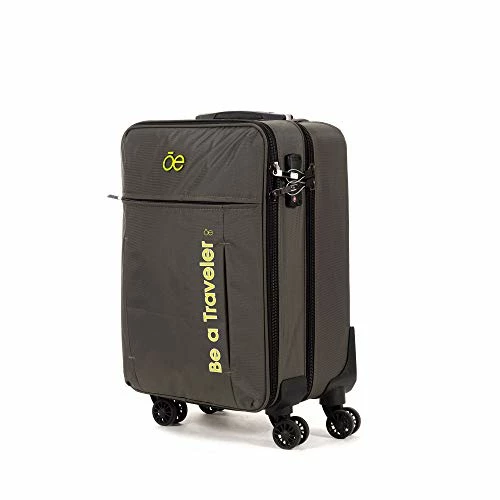 Cloe Carry-On 20 Inch Water-Resistant Luggage With 360º-spinner Wheels In Olive Green Color 3 Cloe Carry-On 20 Inch Water-Resistant Luggage With 360º-spinner Wheels In Olive Green Color - Image 3