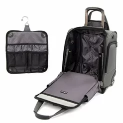 Travelpro Crew Versapack Rolling Underseat Carry-on, Titanium Grey -TRAVELPRO Sales 41RrE0DObnL