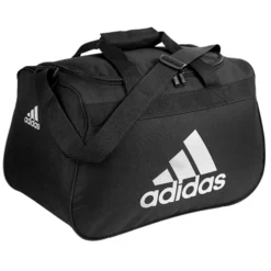 Adidas Unisex Diablo Small Duffel Bag, Black, Small