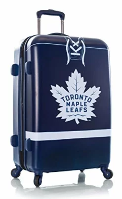 Heys America NHL Officially Licensed Wheeled Luggage (Toronto Maple Leafs, 26-Inch)