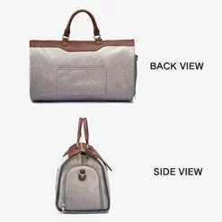Convertible Garment Bag With Shoulder Strap, Travel Weekender Overnight Carry On Garment Duffel Bag For Women With Shoes Compartment - 2 In 1 Hanging Suitcase Suit Travel Bags -TRAVELPRO Sales 41TDJWjzFqL