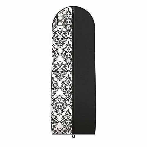 Gusseted Gown Garment Bag For Women’s Prom And Bridal Wedding Dresses - Travel Folding Loop, ID 2 Gusseted Gown Garment Bag For Women’s Prom And Bridal Wedding Dresses - Travel Folding Loop, ID - Image 2