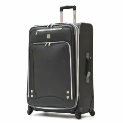 Olympia Luggage Skyhawk 30 Inch Expandable Vertical Rolling Case,Black,One Size
