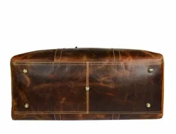 Leather Castle Genuine Vintage Men’s Duffel Sports Gym, Travel, Carry-on Luggage Bag, Light Brown -TRAVELPRO Sales 41V3F4Taa2L