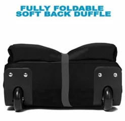 Wheeled Duffle Bag Luggage - 100L Large Rolling Duffel Bag 30 Inch Folding Duffle Bag For Travel - Packable Duffle Bag With Rollers (Black) -TRAVELPRO Sales 41VZkqRE5FL