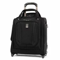 Travelpro Crew Versapack Rolling Underseat Carry-on, Jet Black