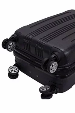 Rockland London Hardside Spinner Wheel Luggage, Black, Carry-On 20-Inch -TRAVELPRO Sales 41W7AjAepTL