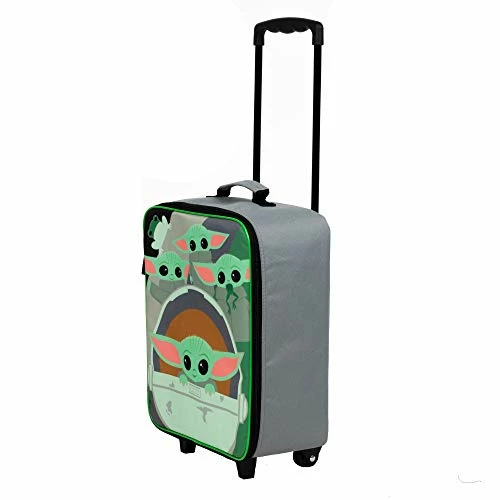 Bioworld Star Wars The Child Grogu The Mandalorian Kids' Rolling Luggage 4 Bioworld Star Wars The Child Grogu The Mandalorian Kids' Rolling Luggage - Image 4