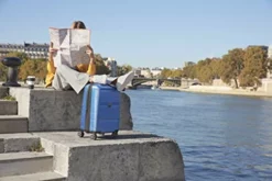 DELSEY Paris Comete 2.0 Hardside Expandable Luggage With Spinner Wheels, Purple, Carry-on 21 Inch -TRAVELPRO Sales 41WiKTg 64L ef4b5cce 9b1e 4791 b78c 39eb815343ea