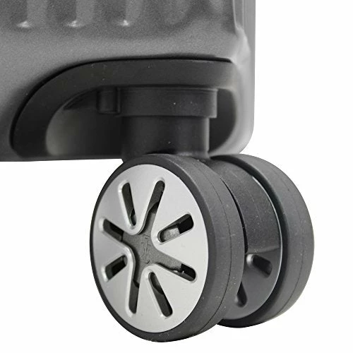 Andiamo Elegante Suitcase With Built-in TSA Lock - Zipperless 24 Inch Hardside Checked Bag- Lightweight (ABS+PC) Luggage With 8-Rolling Spinner Wheels (Gold) 2 Andiamo Elegante Suitcase With Built-in TSA Lock - Zipperless 24 Inch Hardside Checked Bag- Lightweight (ABS+PC) Luggage With 8-Rolling Spinner Wheels (Gold) - Image 2