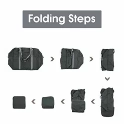 For Spirit Airlines Foldable Travel Duffel Bag Tote Carry On Luggage Sport Gym Duffle For Men And Women (Dark Grey) -TRAVELPRO Sales 41XRbHo qnL