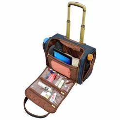 LONDON FOG Brentwood, Navy Window Pane, 15-Inch 11 LONDON FOG Brentwood, Navy Window Pane, 15-Inch -TRAVELPRO Sales 41XYfzwbLRL