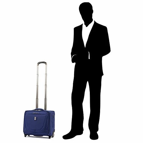 Travelpro Luggage Crew 11 16" Carry-On Rolling Tote Suitcase, Indigo 6 Travelpro Luggage Crew 11 16" Carry-On Rolling Tote Suitcase, Indigo - Image 6