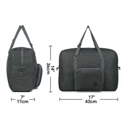 For Spirit Airlines Foldable Travel Duffel Bag Tote Carry On Luggage Sport Gym Duffle For Men And Women (Dark Grey) -TRAVELPRO Sales 41YUh6MYPuL