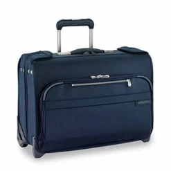 Briggs & Riley Carry-On Wheeled Garment Bag, Navy