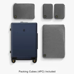 LEVEL8 Elegance Checked Luggage, 24 Inch Hardside Suitcase, Lightweight PC Matte Hardshell With TSA Lock, Spinner Wheels - Navy Blue 12 LEVEL8 Elegance Checked Luggage, 24 Inch Hardside Suitcase, Lightweight PC Matte Hardshell With TSA Lock, Spinner Wheels - Navy Blue -TRAVELPRO Sales 41 RU4SeFL