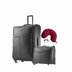 Samsonite Leverage LTE 3 Piece Carry-On Bundle | 29", Wheeled Garment Bag, Travel Pillow