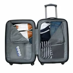 Ben Sherman Nottingham Lightweight Hardside 4-Wheel Spinner Travel Luggage, Navy, 20-inch Carry On -TRAVELPRO Sales 41 Gwo FeOL