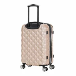 Kenneth Cole Reaction Diamond Tower Luggage Collection Lightweight Hardside Expandable 8-Wheel Spinner Travel Suitcase, Rose Champagne, 20-Inch Carry On -TRAVELPRO Sales 41 Lcjnsx5L