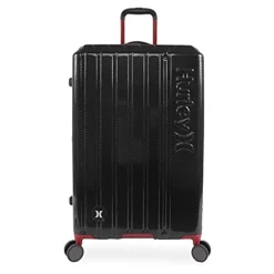 Hurley Swiper Hardside Spinner Check In Luggage 29", Black/Red -TRAVELPRO Sales 41 QHHXm7QS