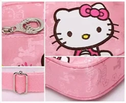 Hello Kitty Bag, Hello Kitty Purse For Girls-Pink KT Cat Crossbody Bag, Hello Kitty Mini Pink Small Shoulder Handbag For Girl, Mini Travel Bag For Girls, KT Cat Purse For Girls. -TRAVELPRO Sales 41 xTaOKxUL