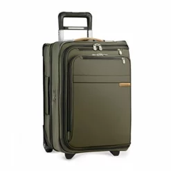 Briggs & Riley Baseline-Softside Carry-On Wheeled Upright Garment Bag, Olive, One SIze -TRAVELPRO Sales 41 xqJBROTL