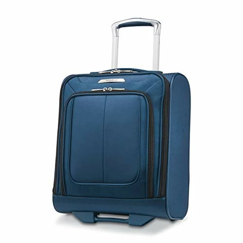 Samsonite SoLyte DLX Underseat Wheeled Carry-On (Mediterranean Blue) 1 Samsonite SoLyte DLX Underseat Wheeled Carry-On (Mediterranean Blue)
