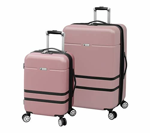 London Fog Southbury II Hardside Spinner Luggage, Blush, 2-Piece Set (20/29) 1 London Fog Southbury II Hardside Spinner Luggage, Blush, 2-Piece Set (20/29)