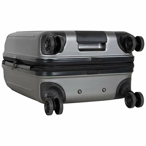 Kenneth Cole Reaction Flying Axis Collection Lightweight Hardside Expandable 8-Wheel Spinner Luggage, Silver, 20-Inch Carry On 2 Kenneth Cole Reaction Flying Axis Collection Lightweight Hardside Expandable 8-Wheel Spinner Luggage, Silver, 20-Inch Carry On - Image 2