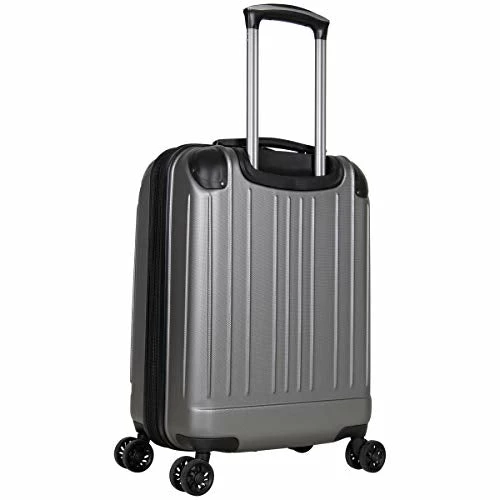 Kenneth Cole Reaction Flying Axis Collection Lightweight Hardside Expandable 8-Wheel Spinner Luggage, Silver, 20-Inch Carry On 3 Kenneth Cole Reaction Flying Axis Collection Lightweight Hardside Expandable 8-Wheel Spinner Luggage, Silver, 20-Inch Carry On - Image 3